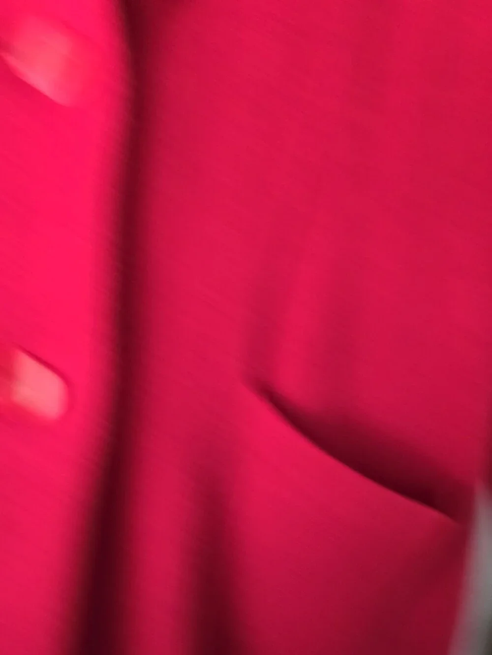 Joan Rivers Textured Red Cardigan Blazer w/ Pockets-Lg